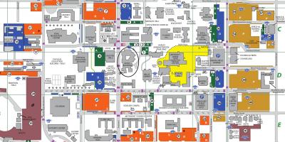 University of Texas Utara Dallas peta