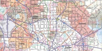 Peta Dallas, Texas