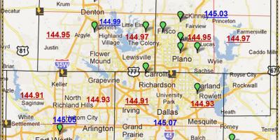 Dallas, Texas zip code peta