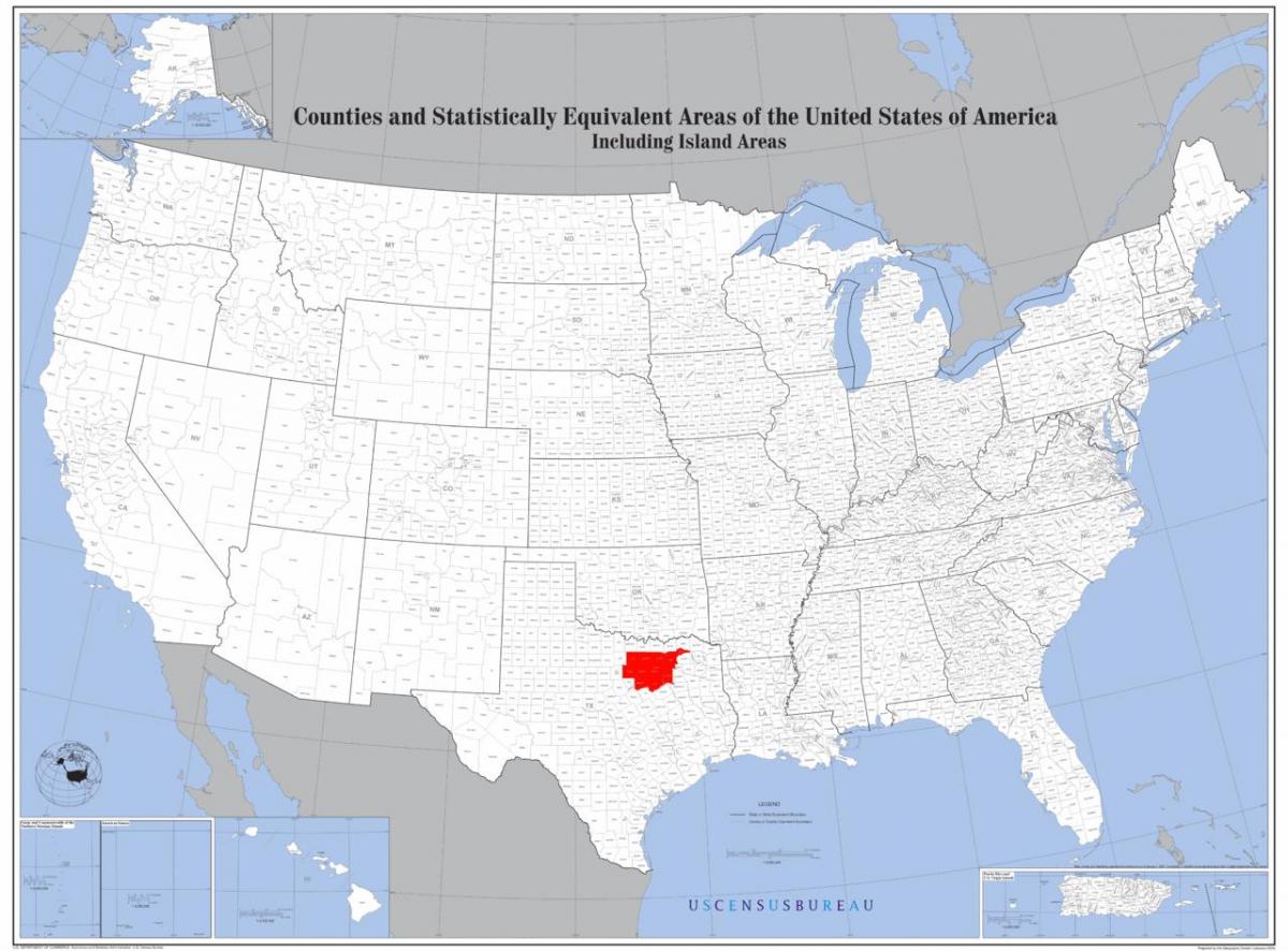 Dallas di peta daripada amerika syarikat
